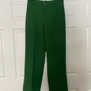 Mango Women’s Emerald Green Dress Pants Size 8